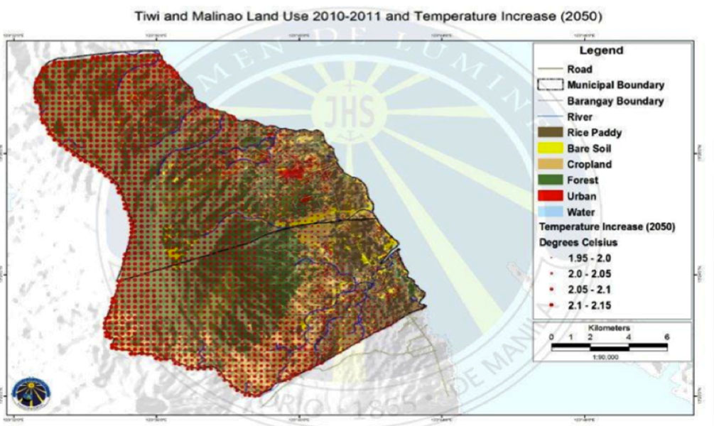 Mt. Malinao and Tiwi RS-GIS Analysis
