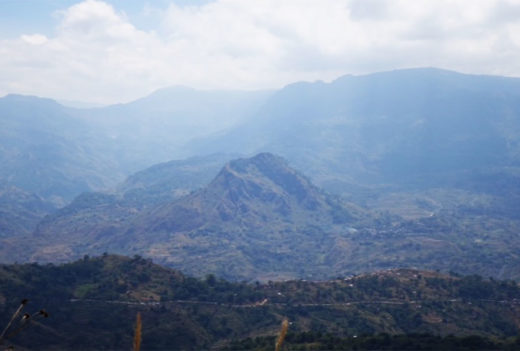 Mt. Mogao volcanic plug, Cagubatan, Cervantes, Ilocos Sur – Tadian, Mountain Province boundary